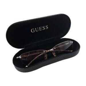 GUESS SUNGLASSES GU 6017 HIGHWAY SILVER WTH CASE